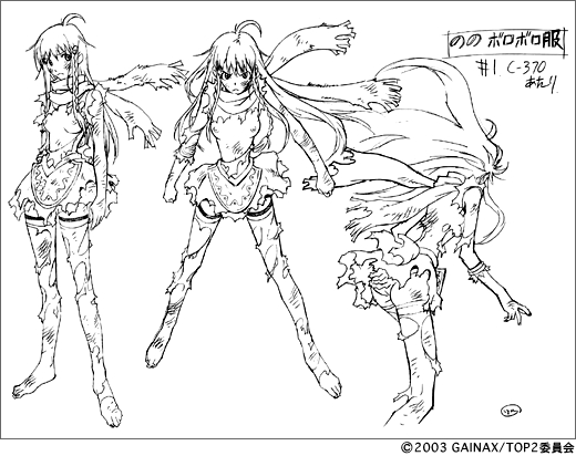 45yen 貞本義行イラスト集/『GRAPHITE』1～4/トップをねらえ！2